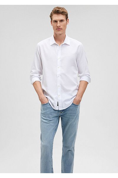 Mavi Cămașă albă Slim Fit / Slim Fit0211030-620