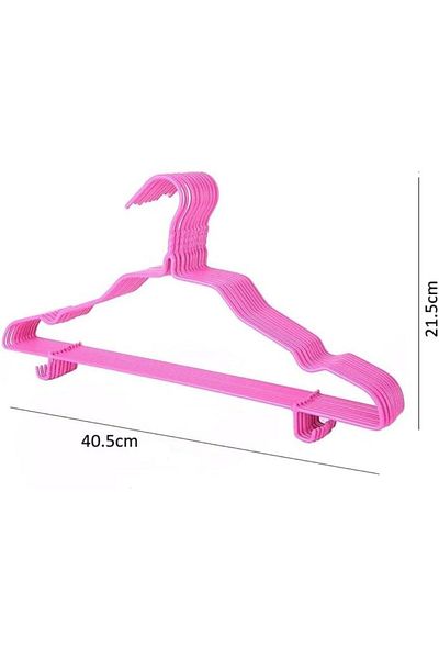 Goishtrie Clothing Hangers , Slim Space Saver With Anti-slip Shoulders For Secure Grip, (10 PCS)