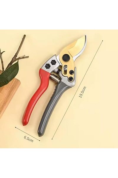 Goishtrie Extremely Sharp Fruit Branch Scissors, Sk5 Steel Blade With Non-slip Handle Plant Clipper