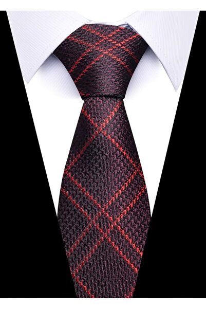 delis Men's tie, CR117, Burgundy