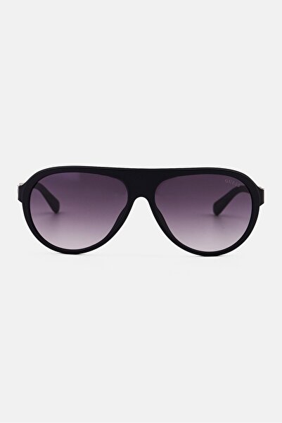 Guess نظارة شمسية أفياتور للرجال GU0012502B60، أسود