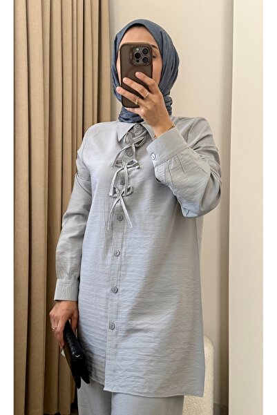 MERİÇ BOUTİQUE Bow Tie Shirt Set of 2