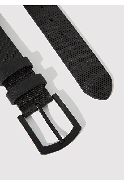 Mavi Black Faux Leather Belt - 0911648 -900 Model