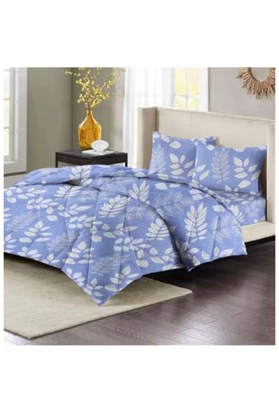 BSB HOME Super Soft Glace Cotton King Size AC Comforter - Duvet Double Bed for All Seasons (ONLY Comforter)