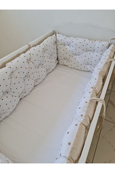 yasetex tasarım 70x140 Beşik Uyumlu 4 Parça Beşik Kenar Koruma Takımı – %100 ...