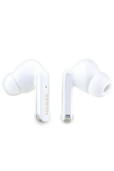 Guess Căști Bluetooth fără fir, fără fir, 5.3, TWS, USB-C, rezistente la praf IPX4, violet