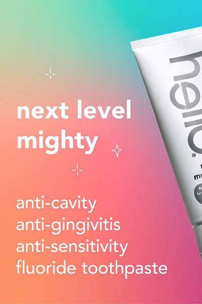 Hello 8 in 1 Mint Extract Fluoride Toothpaste 113Gr