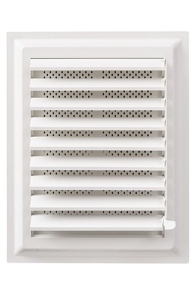 MENFEZSAN 48 X 48 Plastic Grille Bathroom Wc Ventilation Grille Superficial Movable Shutter