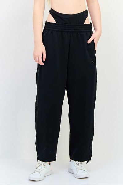 adidas Women Loose Fit 7/8th Outdoor Sweatpants, Black