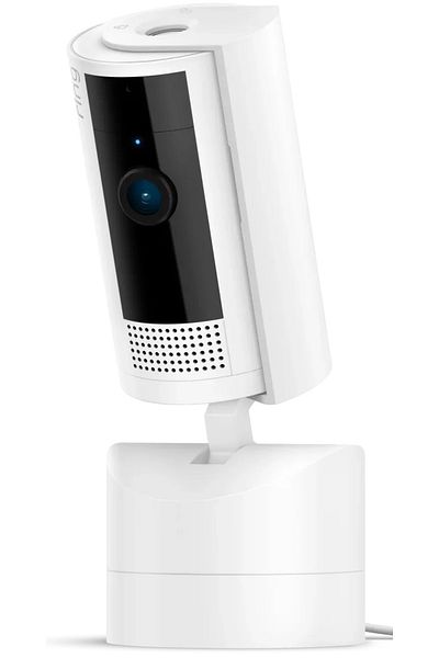 Ring - Pan-Tilt Indoor Camera-White