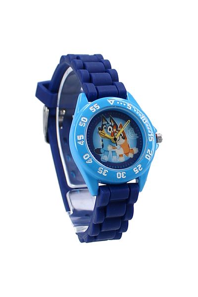 bluey Ceas de mana pentru copii, curea din silicon, multicolor, Bluey