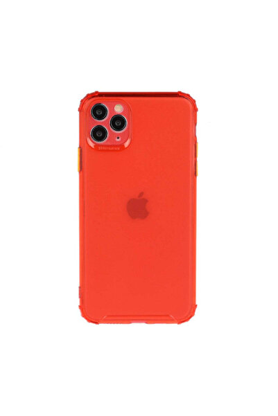 REDz Accessories Carcasă din silicon pentru iPhone 12 Mini, model Defender Drop Resistant, cu protecție pentru cameră, TPU Viceversa, roșie