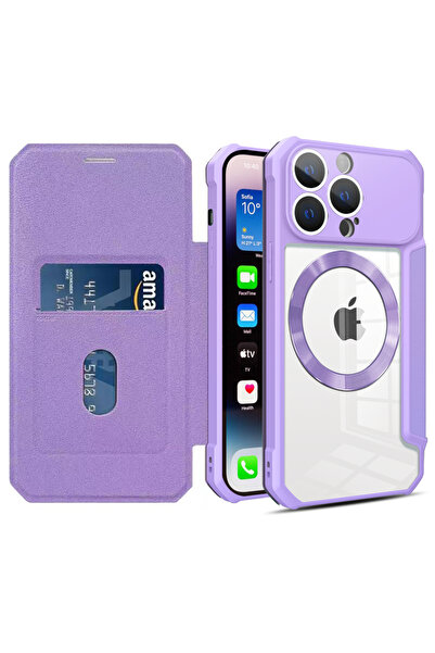 REDz Accessories Husă de card Magsafe, portofel ultra-sigur, pentru iPhone 14...