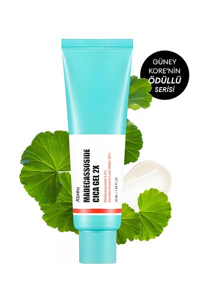 Missha Gel Cream Offering Intensive Moisture and Care for Sensitive and Damaged Skin 50ml a'Pieu Madecassoside Gel 2X