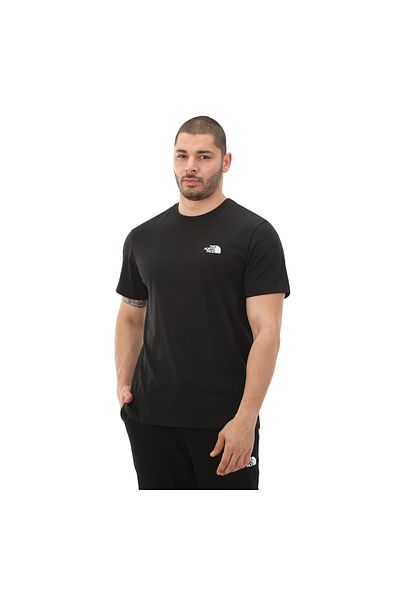 THE NORTH FACE Ανδρικό μπλουζάκι M S-s Simple Dome Μαύρο