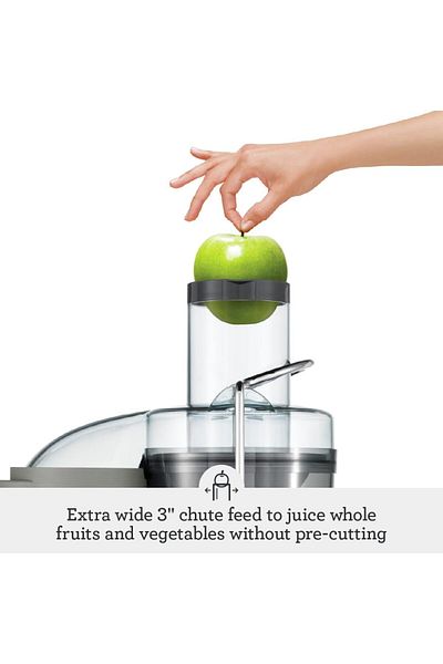 Breville 800JEXL Juice Fountain Elite, Brushed Stainless Steel