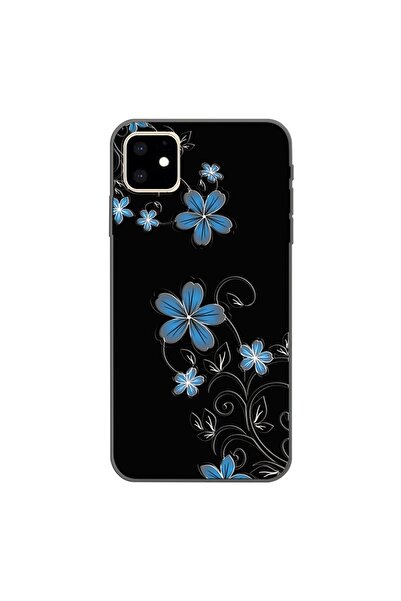 REDz Accessories Carcasă mică cu design Orhidee, compatibilă cu iPhone 11 Pro...