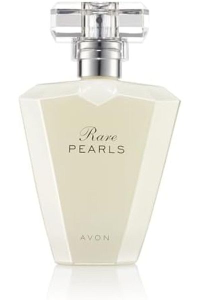 AVON Rare Pearls Eau de Parfum 50ml, Floral Blend with Pearlescent Flower and Magnolia, Timeless Sce