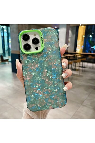 REDz Accessories Carcasă perlată, protecție cameră, aspect perlat, pentru iPh...