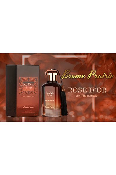Brome Praire Brome Prairie Rose D'or Limited Edition EDP 100ml Unisex Perfume