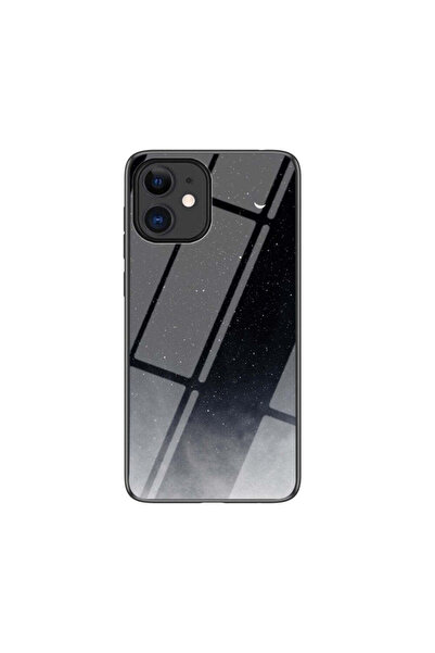 REDz Accessories Carcasă compatibilă cu iPhone 12 Mini model Starry Night, re...