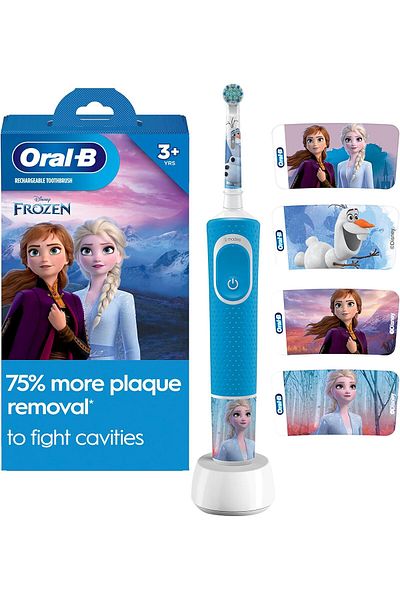 Oral-B Kids Electric Toothbrush Featuring Disney's Frozen for Kids 3+