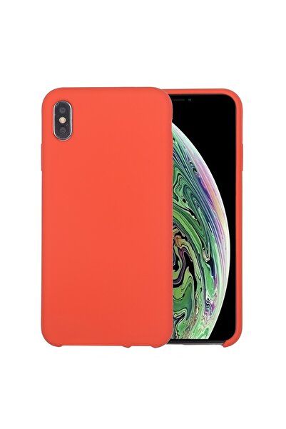 REDz Accessories Силиконов калъф с течен ефект, съвместим с iPhone XS Max, ор...