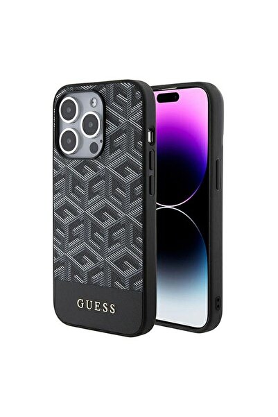 REDz Accessories Θήκη Guess για iPhone 15 Pro, ρίγες G-Cube, μαύρη