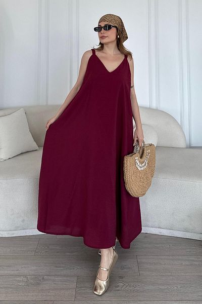 bb butik basic Premium Quality Draped Basic No-Iron Basement Linen Clothes Bd8777