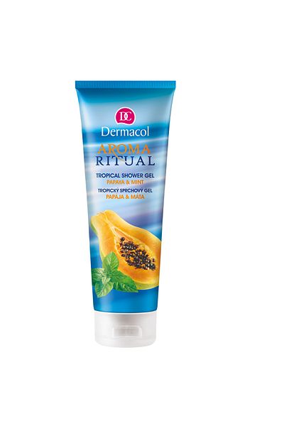 Dermacol Aroma Ritual - Tropical Shower gel Papaya and Mint|Dermacol