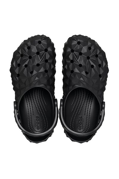 Crocs Μαύρες γεωμετρικές γυναικείες αθλητικές παντόφλες - 209563 -001