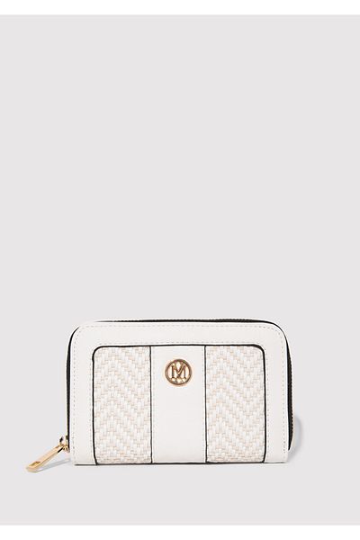 Mavi White Wallet with m Logo Detail 1913130 -620