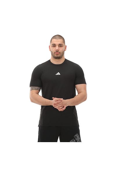 adidas Men's Black Tee-Shirt Ik9725-E D4T