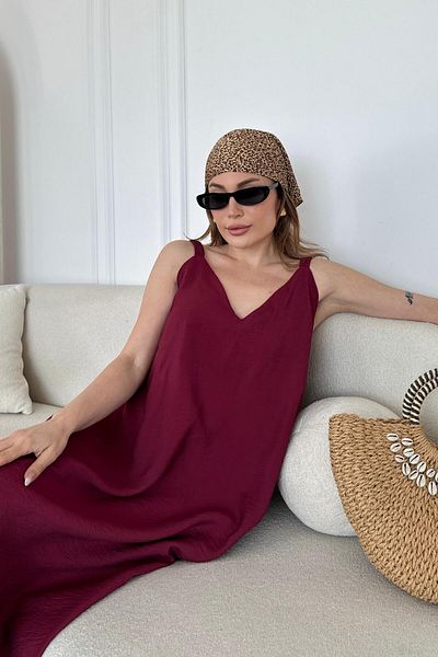 bb butik basic Premium Quality Draped Basic No-Iron Basement Linen Clothes Bd8777