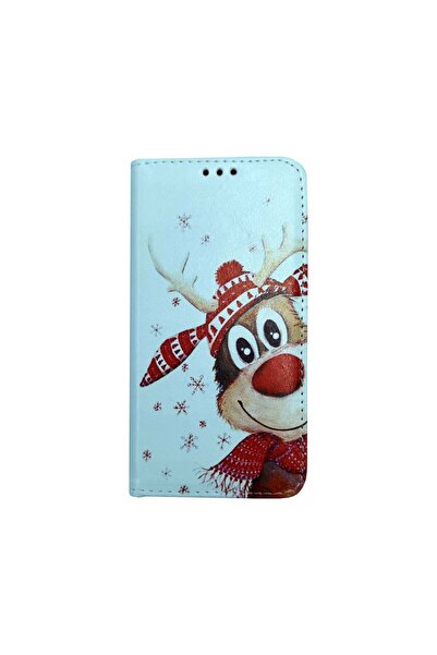REDz Accessories Husă tip carte cu clapă de Crăciun pentru iPhone 11 Pro Mode...