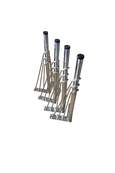 Mespaş MESPAŞ 32 CM CROM (ARGINT) METAL SET DE CEAI PĂRĂLĂ LUCIOASĂ 4 BUC.