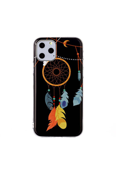 REDz Accessories Carcasă din silicon pentru iPhone 11 Pro cu model fosforesce...