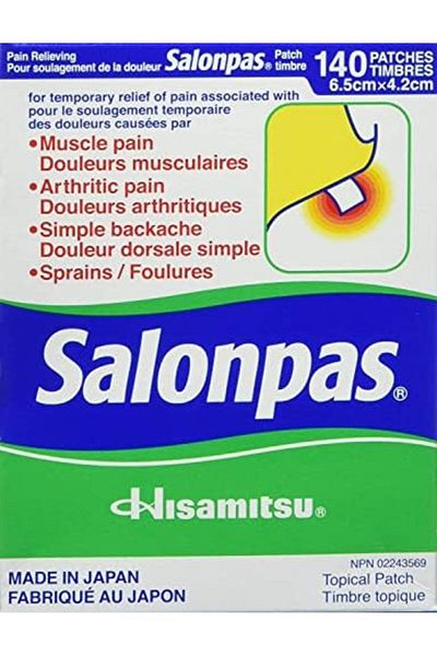 Salonpas رقعة مسكنة للألم - 140 رقعة