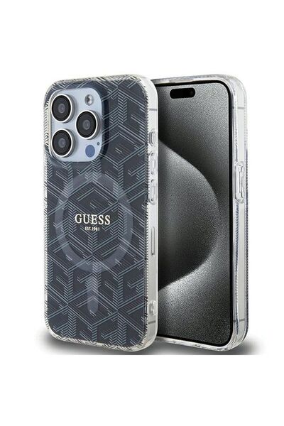 REDz Accessories Θήκη Guess για iPhone 15 Pro Max, Υποστήριξη Magsafe, IML G ...