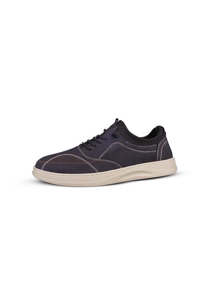 M.P. Men's Casual Shoes - Navy Blue, Casual