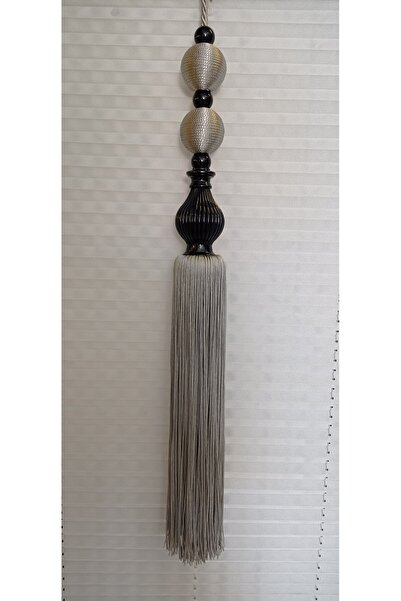 serART Black line perde orta sarkıtı perde sarkıtı aksesuarı gümüş