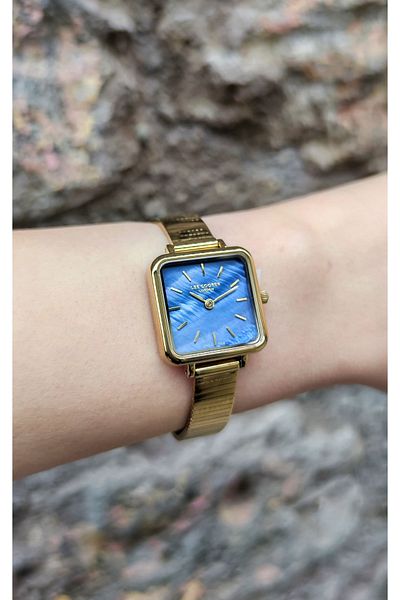 Lee Cooper Lc08138 Square Dial Minimal Design 3 Atm Waterproof Women Wrist Watch