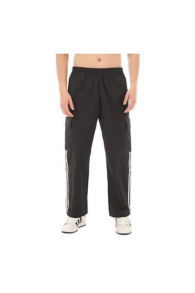 adidas Ανδρικό μαύρο φούτερ adidas 3S Cargo Pant - HR3364-E
