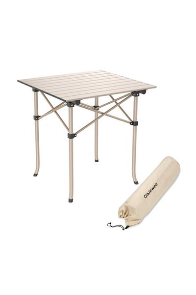 Well Portable Folding Camping Chair – Lightweight Aluminum Frame, Oxford Fabric, with Side Pocket