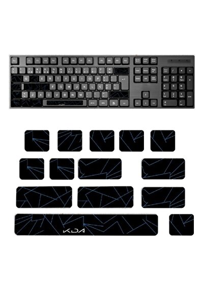 silabor Klavye Tape Kaymaz Bant Sticker Tün Modeller için uygun