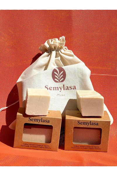 Semylasa Cold Method Handmade Precious Oils Hair and Skin Soap 330 Gr (3 Pcs)