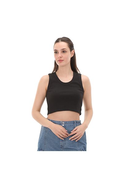 Vans Drew Rib Tank Women's T-Shirt Black Model 000G3Jblk1-R