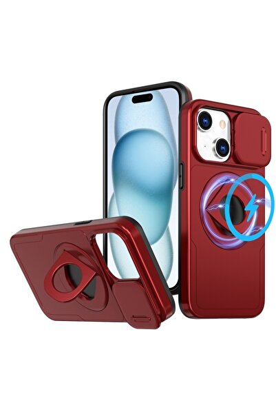 REDz Accessories Carcasă Slide Armor, protecție cameră, MagSafe, compatibilă ...