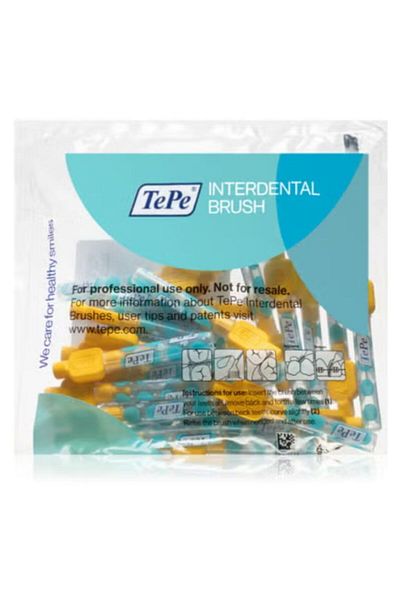 TePe Interdental Toothbrush: Yellow Fine 25