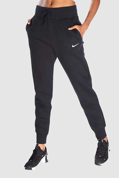 Nike Αθλητικά ρούχα Phoenix Fleece Γυναικεία Ψηλόμεση Φούτερ Μαύρο